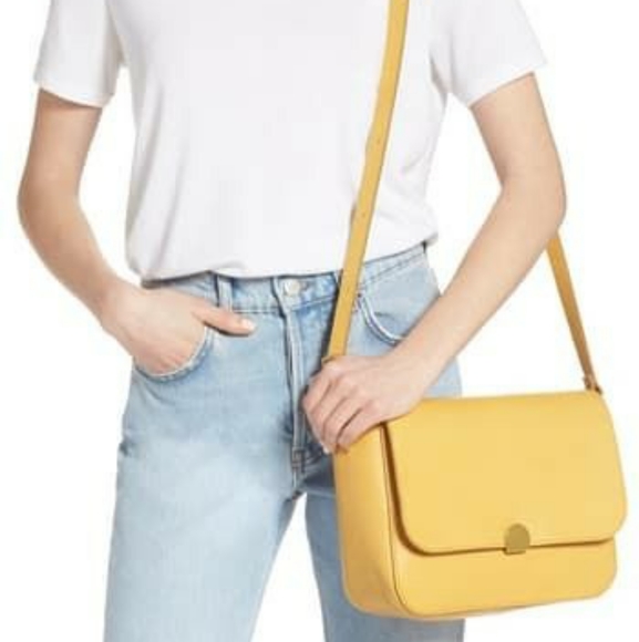 Madewell Abroad Leather Shoulder Bag - Picture 2 of 15